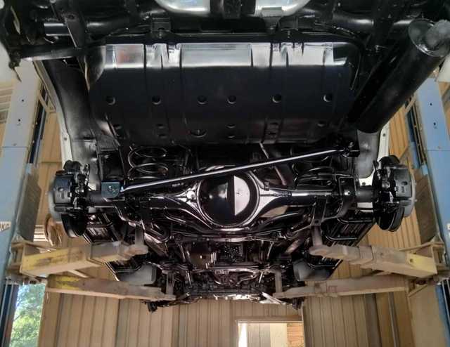 Vehicle Chassis Sandblasting