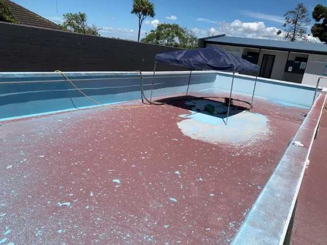 Swimming Pool Sandblasting